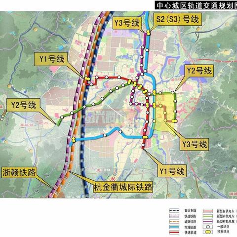 杭州地铁最新规划图，城市交通的未来蓝图