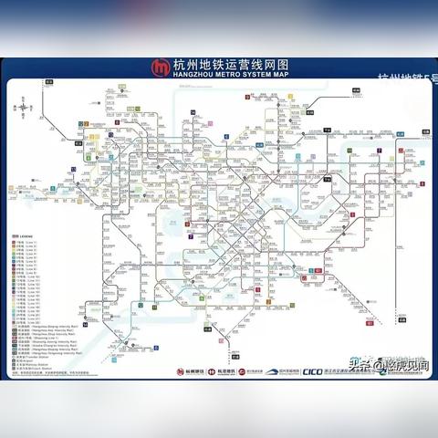 最新杭州市地铁线路图解析