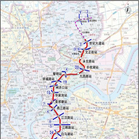 解读最新杭州地铁规划图，城市交通的未来蓝图