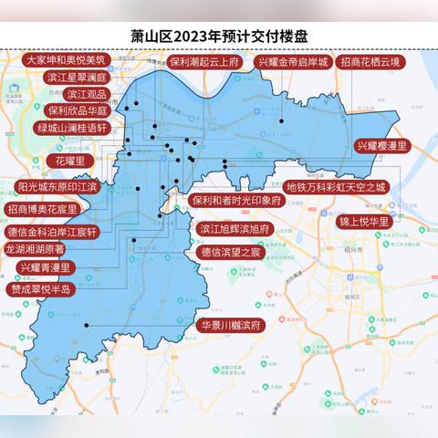 杭州房产最新楼盘地图，投资与居住的全新选择