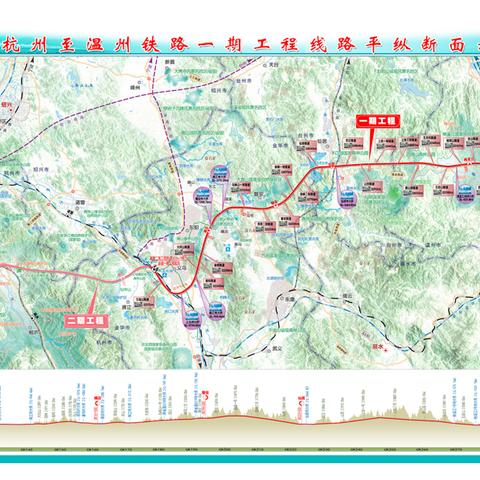 台州至杭州最新铁路图解析