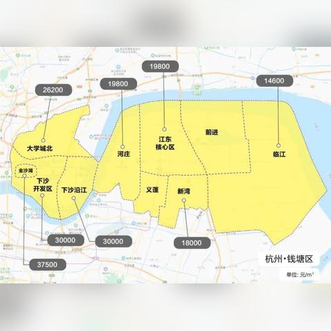 杭州地图区域划分图最新解读