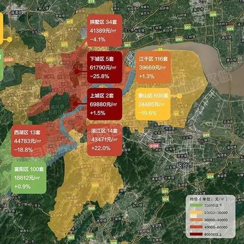 杭州最新区域地图全图解析